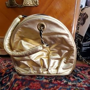 Vintage 1990s gold bag